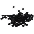 thumbnail image 2 of espaciadoras de cuero PU especial, 100 Uds., fabricación de joyas redondas, 10mm, negro Zulema Granos del espaciador de los granos del espaciador, 2 of 8