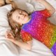 thumbnail image 5 of Fotbe Colorful Glitter Pijama Estampada de 2 Piezas para Niños – Ropa de Dormir de Manga Corta Cómoda para Niños y Niñas, Camiseta y Shorts de Algodón-XX-Large, 5 of 6