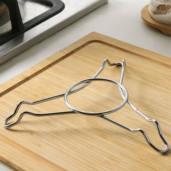 ibasenice 2Pcs Stainless Steel Cooking Steamer Stand for Even Heat Circulation Home Use