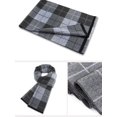 thumbnail image 2 of LinYooLi Classic Plaid Scarf for Men Warm Cashmere Feel Soft Long Scarves Retro Fashion Checked Shawl Wraps Winter Fall, 2 of 2