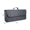 thumbnail image 4 of COFEST Up to 65% off Portable Foldable Storage Box for Car Trunk, Nonwoven Organizer with Durable Straps and Space-Saving Design Gray, 4 of 8