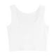 thumbnail image 4 of Camiseta de cuello redondo y manga corta para mujer - Poliéster de color liso - Versátil con vaqueros/pantalones para el uso diario, 4 of 4