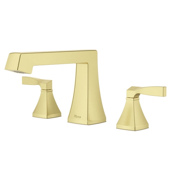 Open Box Pfister Rt6-5Ht Holliston Deck Mounted Roman Tub Filler - Gold