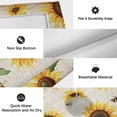 thumbnail image 6 of Yellow Sunflowers Outdoor Rug for Patio/Deck/Porch, Non-Slip Large Area Rug 5 x 7 Ft, Summer Farmhouse Retro Beige Indoor Outdoor Rugs Washable Area Rugs, Reversible Camping Rug Carpet Runner, 6 of 8
