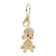 thumbnail image 1 of Keychain Pendant, Unique Design Cute Exquisite Puppy Shape   Fine Workmanship Rhinestone Keychain  For Bag  For Car Pendants White, 1 of 8