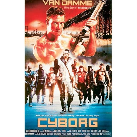 Posterazzi MOVNSP10103 Cyborg Movie Poster - 11 x 17 in.
