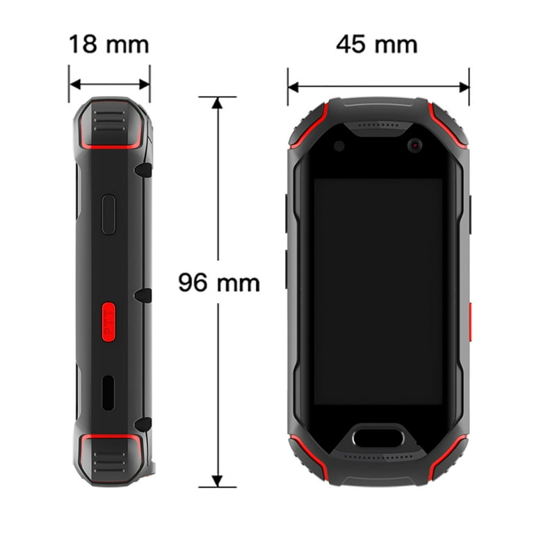 Unihertz Atom, Smallest 4G IP68 Rugged Postpaid Smartphone