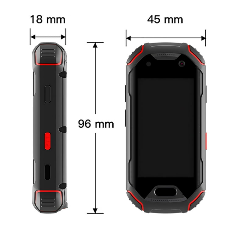 Unihertz TickTock-S - Dual-Screen 5G Slim Rugged Smartphone for Everyday Use