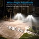 thumbnail image 3 of Luces Solares para Exterior AmeriTop Paquete de 2 con 3 Cabezas LED IP65, 3 of 7