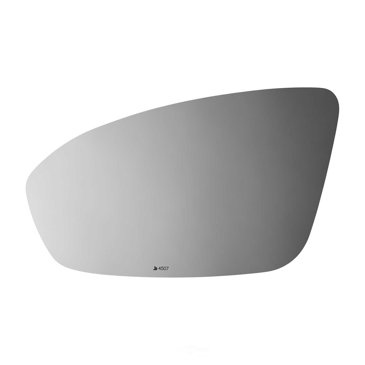 Burco Side View Mirror Replacement Glass - Clear Glass - 4507