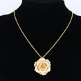 thumbnail image 2 of Collar Cadena Dorada de 30mm Colgante Bañado en Oro de 24k Regalo para ANGGREK Otros, 2 of 7