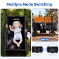 thumbnail image 3 of Tripland Wagon Stroller for 2 Kids,Stroller Wagon Baby Stroller with Canopy, Black, 3 of 11