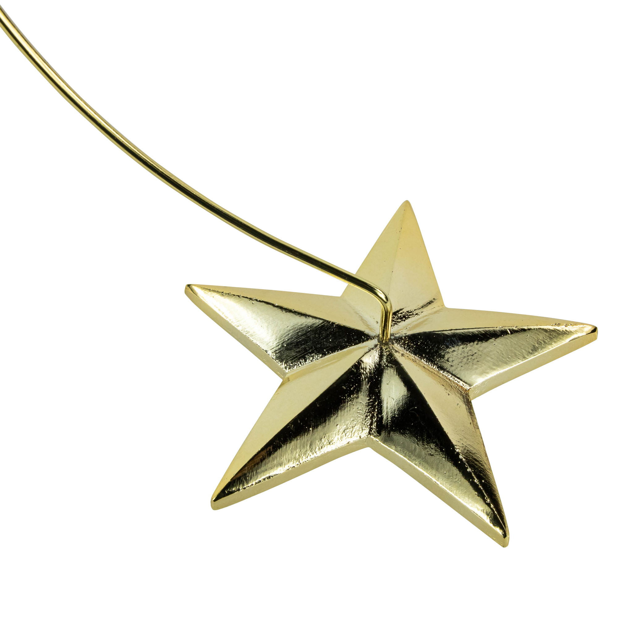10.25" Silver Snowflake Christmas Ornament Holder