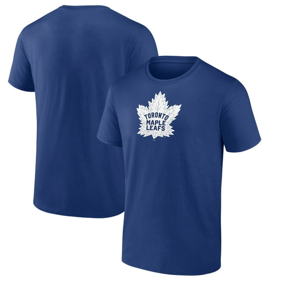 Men's Royal Toronto Maple Leafs Primary Logo T-Shirt