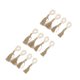 thumbnail image 1 of Moyic 12 servilleteros hechos a mano con cuentas de con borla para decoración de de comedor Kits de decoración para fiestas Moyic HA037550-00, 1 of 6