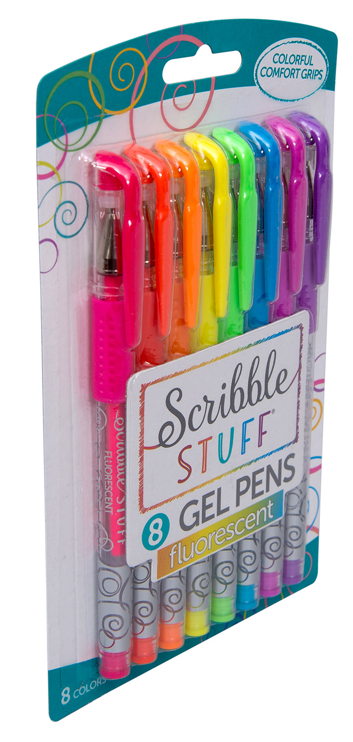Scribble Stuff 8 Count Gel Pens