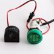thumbnail image 2 of Voltmeter Meter Indicator AC 50-500V LED Digital Display Voltmeter Signal Light Cooling Holes 0~100A Test Meters Detectors, 2 of 8