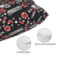 thumbnail image 5 of Disketp Pillow Covers Vintage Skull Casino Pattern Throw Pillow Case Cushion Covers,Cushion For Bedroom,Couch,Home-16"X24", 5 of 8