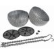 thumbnail image 2 of macetas colgantes de plástico para riego automático, regadera para plantas, para interior o exterior, para balcón, jardín y cultivo., 2 of 4