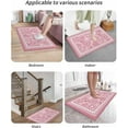 thumbnail image 6 of Front Door Mat Pink Stripe Love Valentine''s Day Doormat Absorbent Dirt Resist Welcome Door Mats Non-Slip 18x30 inch Floor Mat Low Profile Entryway Mats for Home Indoor Outdoor, 6 of 6