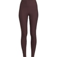 thumbnail image 2 of No Boundaries Faux Sueded Ankle Leggings, 27.5”Inseam, 1 or 2-Pack, Women's & Women's Plus Sizes XXS-4X, 2 of 6