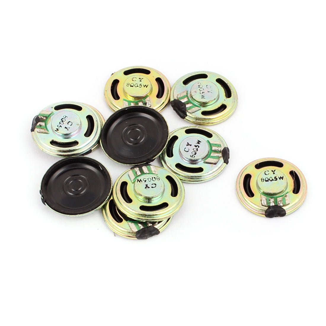 0.5W 23mm Diameter 8 Ohm Internal Speaker Loudspeaker 10Pcs
