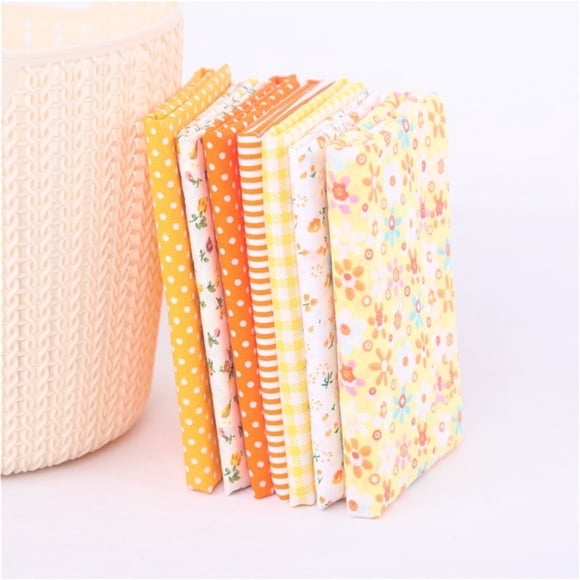 7 Pcs Cotton Fabric, Cotton Fabric By The Yard, Quilting Fabric, Layer Cakes 10 inch Squares for Quilting, Fabric Squares, Fat Quarters Fabric Bundles