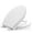 Elongated Toilet Seat, variant on K-4636-RL-0 Elongated Toilet Seat Replacement for KOHLER 4636-RL-0 Elongated Bowl Toilet Seat Slow-Close, Soft Close toilet Seat and Lid, White