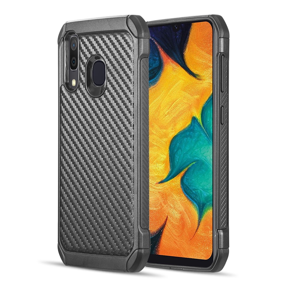 Samsung Galaxy A20, Galaxy A30 Phone Case Hybrid Dual Layer