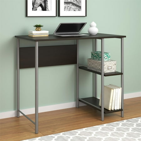 Mainstays Basic Student Desk Espresso Walmart Com