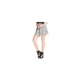 thumbnail image 1 of Material Girl Jupe Patineuse Imprimée pour Femmes, Noir, Juniors, Grand, 1 of 1