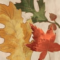thumbnail image 2 of Kimberly, Allen 26x26 Gold Ornate Wood Framed with Double Matting Museum Art Print Titled - Fall Leaves Square 1, 2 of 4