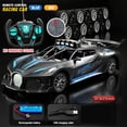 thumbnail image 3 of Coche teledirigido de 4 canales de alta velocidad para niños, coche de carreras de deriva, coche deportivo eléctrico, modelo de vehículo de juguete, regalo de cumpleaños, 3 of 5