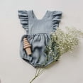 thumbnail image 5 of Cotton Linen Baby Summer Dress, 5 of 6