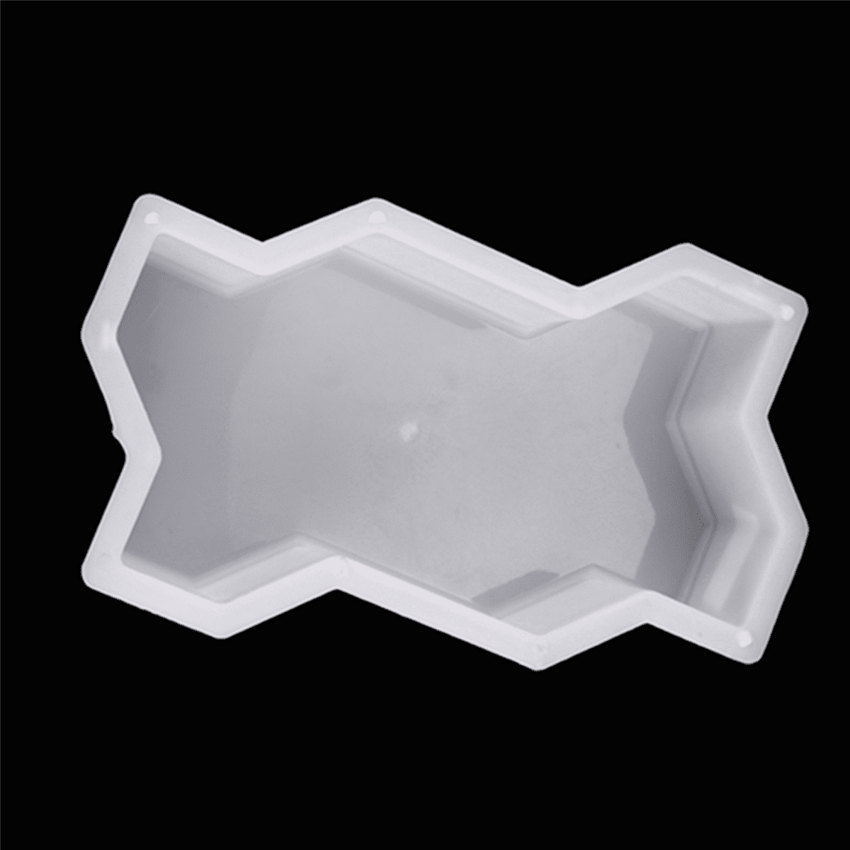 5X Three Waveform Garden Path Plastic Concrete Paving Brick Mold DIY ...