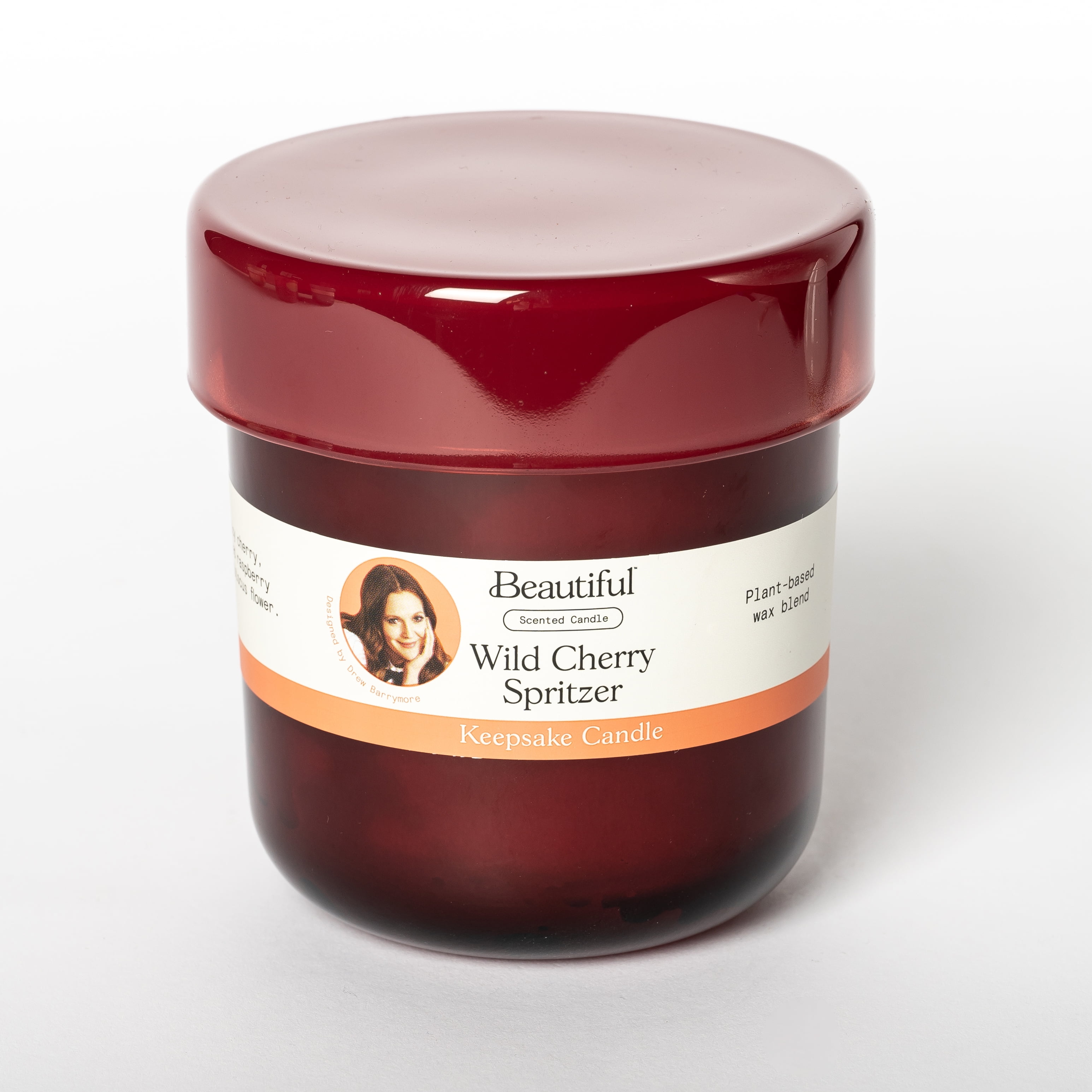 Beautiful by Drew Barrymore 14oz Wild Cherry Spritzer 1-Wick Candle