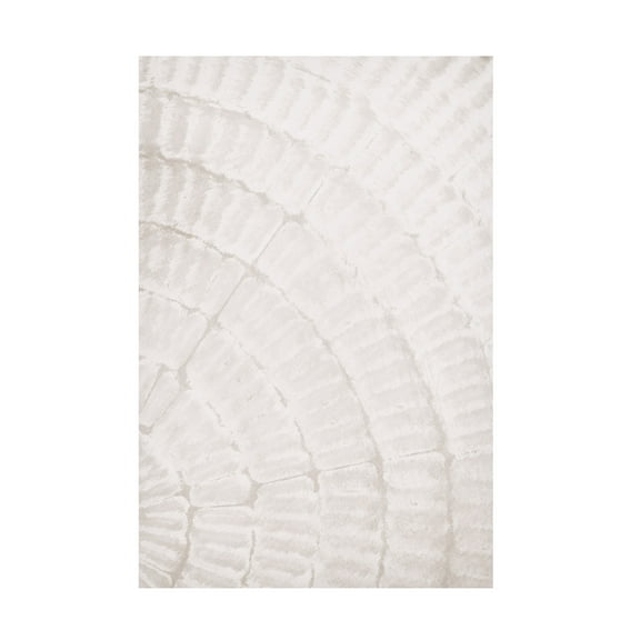 Trademark Fine Art Pictufy Studio Pattern Plate Beige 2 Canvas Wall Art