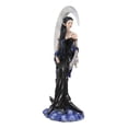 thumbnail image 4 of Large Celestial Crescent Moon Solace Fairy Statue 12"H By Nene Thomas Decor, 4 of 8