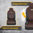 thumbnail image 4 of Fundas de asiento automotrices CAT MeshFlex para automóviles, camiones y SUV, 4 of 7