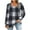 Navy, variant on Women's Tunic Tops Fall Fashion Lantern Long Sleeve Square Neck Plaid T Shirts Casual Loose Tee Blouses(Wine,X-Large)