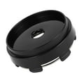 thumbnail image 1 of Tapas de cubo de rueda universal Unique Bargains de 66 mm de diámetro exterior de 2.60" cubiertas de cubo de vehículo de plástico negro, 1 of 5
