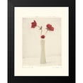 thumbnail image 2 of Melious, Amy 12x14 Black Modern Framed Museum Art Print Titled - Red Anemones III, 2 of 5