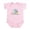 Petal Pink, variant on CafePress - Stork Baby Ukraine USA Infant Bodysuit - Baby Light Bodysuit, Size Newborn - 24 Months