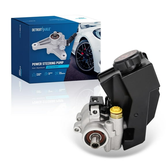 Detroit Axle - Power Steering Pump w/Reservoir Replacement for 1999 2000 2001 2002 2003 2004 Jeep Grand Cherokee