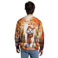 thumbnail image 5 of Happy Thanksgiving Bichon Frise Give Thanks Fall Beanie Scarf Welcome All Over Print 3D Sweatshirt Unisex Merch Bichons Dog Lovers Gifts Idea - 00020, 5 of 6