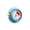 🍒 Blue_Base#2147, variant on Mechanical Kitchen Timer 60 Minute Countdown Visual Dial Magnetic Stainless Steel Cooking Timer Blue Yellow White Pink, Wind Up, 3.15 Inch Round