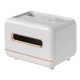 thumbnail image 1 of Ficarrico Caja de pañuelos con almacenamiento, caja de pañuelos, caja de pañuelos multifunción organizador de almacenamiento para baño, dormitorio y oficina, 1 of 5