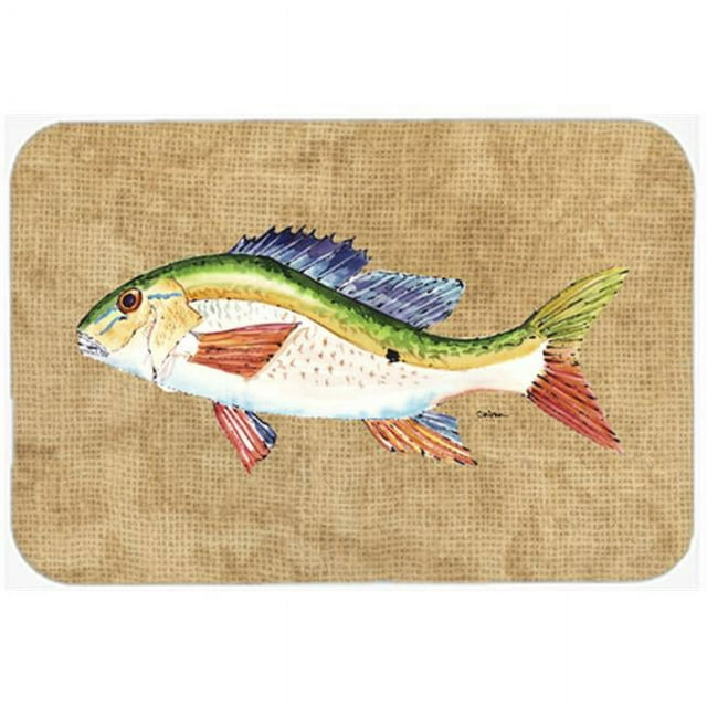 Carolines Treasures 8816LCB 15 X 12 In. Rainbow Trout Glass Cutting Board Large Size