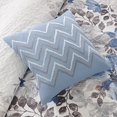 thumbnail image 4 of Madison Park Luna Coverlet Set, Full/Queen, Blue, 4 of 5