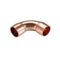 thumbnail image 3 of Conector de codo de cobre de 90 grados Uxcell, codo corto para tubería de cobre 0.87" x 0.87" x 0.37", 3 of 3